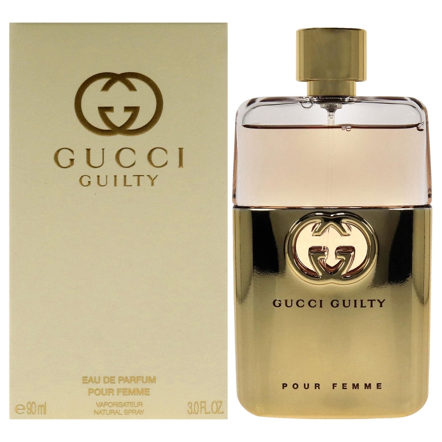 Gucci Guilty Pour Femme Eau de Parfum Spray for Women - 3 Oz & Guilty Eau De Toilette Spray for Women, 3 Fl Oz