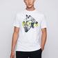 BOSS Mens TDraw Regular-fit T-Shirt in Cotton with Animal Artwork White