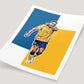 Mansfield Town Print | Poster | Football Gift - Lee Gregory (A4 Glossy Print)