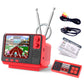 Retro Video Games Console for Kids Adults Built-in 308 Classic Electronic Game 3.0'' Screen Mini TV Games Console Support TV Output and USB Charging Birthday Xmas Gift for Boys Girl 4-12 (Red)