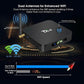 Smart TV Box, Android 10.0 TV Box TX6 Android TV Box 4GB DDR3 32GB EMMC Dual Wifi 2.4G Quad Core 3D 4K Ultra HD H.265 USB3.0