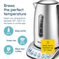 WeeKett Smart Kettle, 1.7L - Smart Home Voice Control Kettle - Stainless Steel Kettle with Variable Temperature Control & Keep Warm Function - Energy Efficient Kettle - BPA Free Alexa Kettle