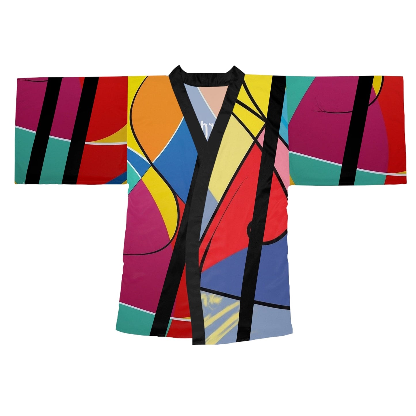 Long Sleeve Kimono Robe (AOP)