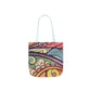 Canvas Tote Bag, 5-Color Straps