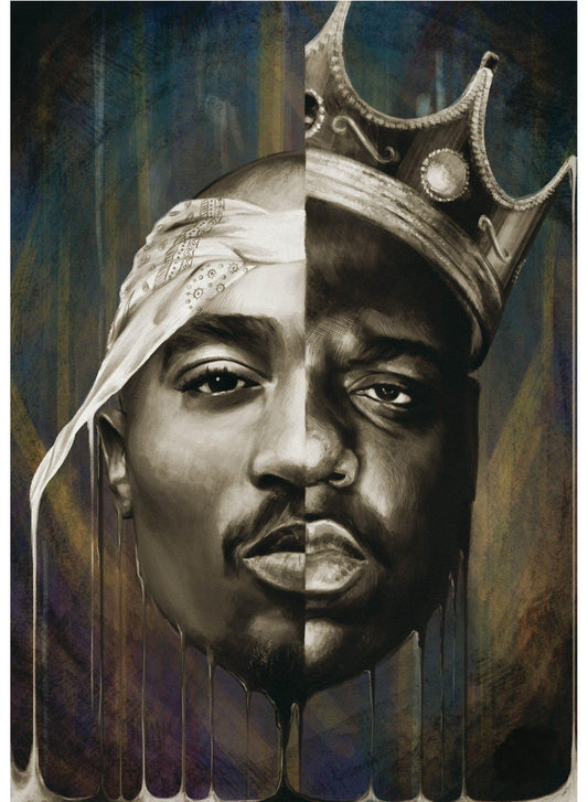 Adventure Island MCR Music Poster Hip Hop Gangsta Rap Rapper Tupac Shakur 2Pac Makaveli Picture Wall Art Decor A4