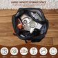 Sports Duffle Bag,Mens Gym Bag with Wet Compartment and Waterproof Wet Pockets, Sports Bags for Sport Traveling Yoga（Black）