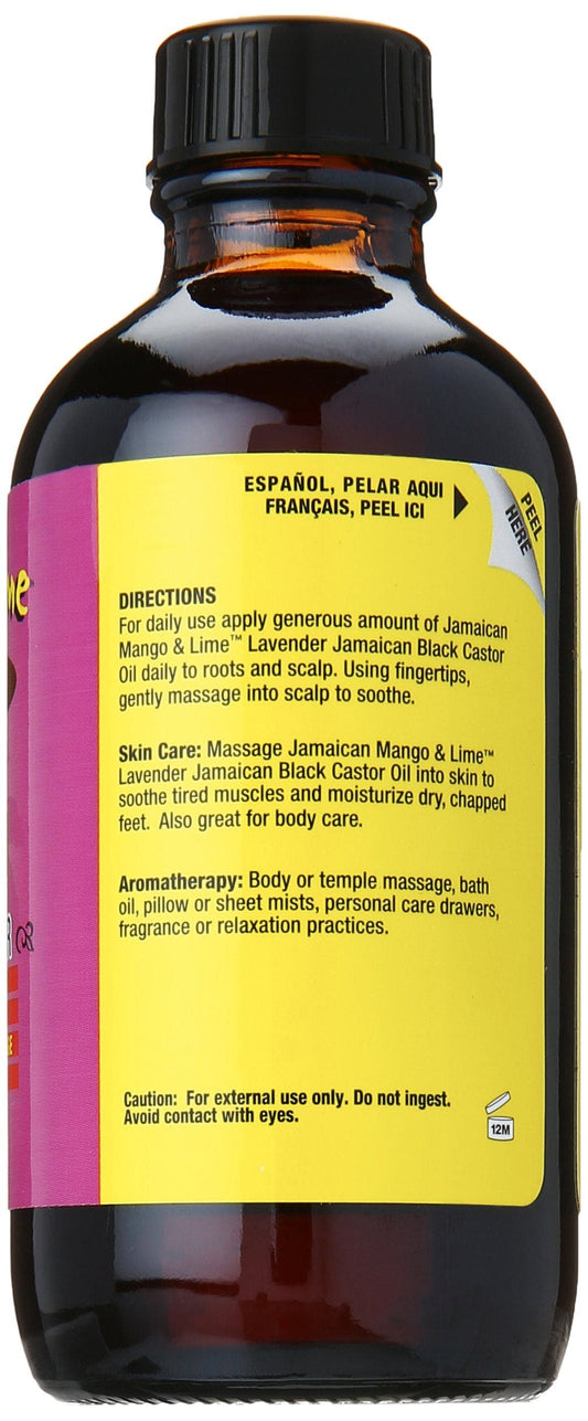 Jamaican Mango & Lime, Black Castor Oil, Lavender, 4 Fl Oz