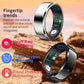 findtime Smart Ring Heart Rate Monitor Blood Pressure Ring Sleep Tracker Blood Oxygen Health Ring Pedometer Step Counter Calories Waterproof Fitness Ring for Men Women