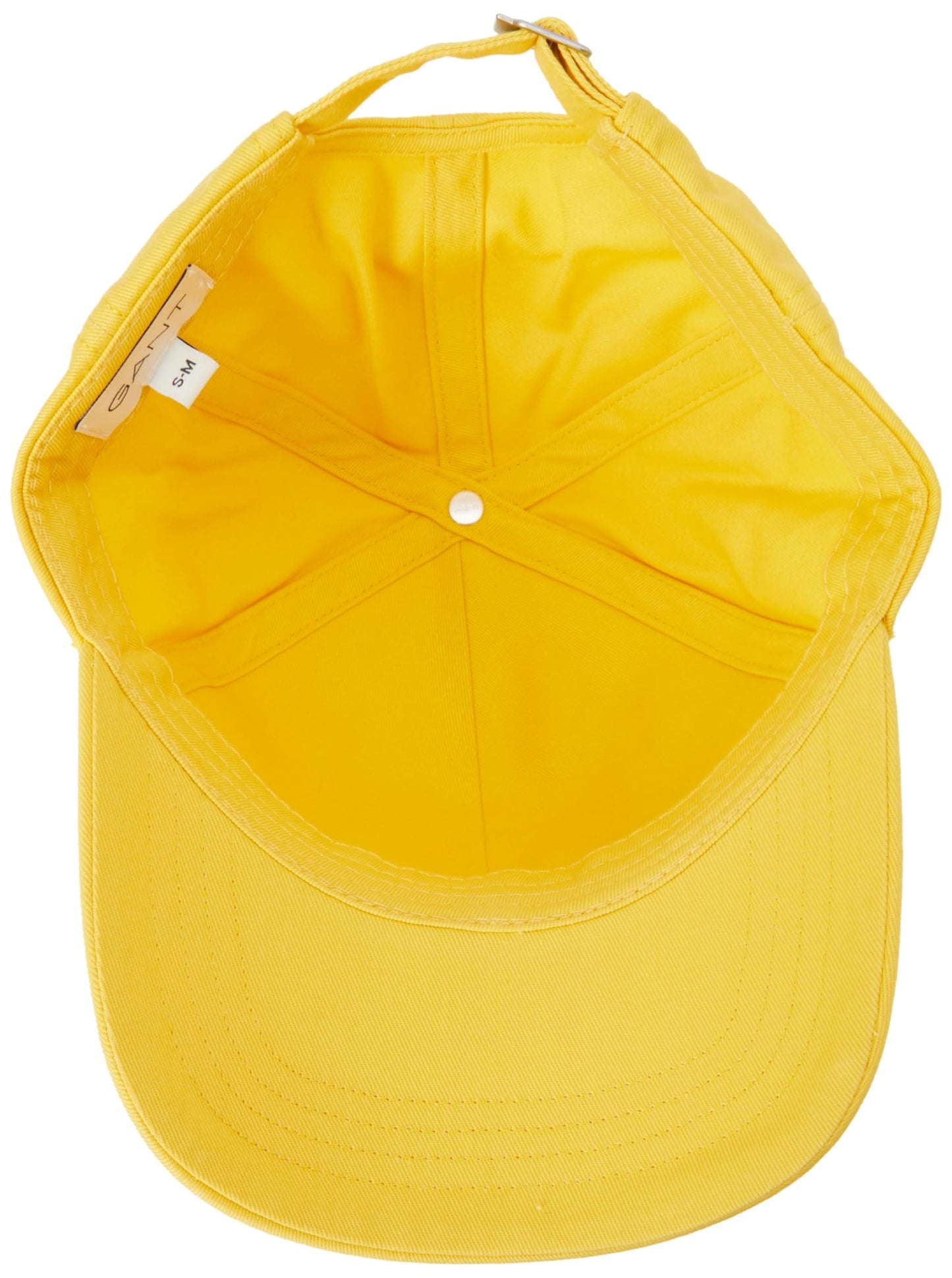 GANT Unisex. Shield HIGH Cap Baseball, Smooth Yellow, L/XL