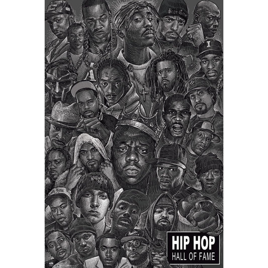 Grupo Erik Hip Hop All Stars Poster - 36 x 24 inches / 91.5 x 61 cm - Shipped Rolled Up - Cool Posters - Art Poster - Posters & Prints - Wall Posters