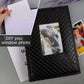 RECUTMS Photo Picture Album 4x6 300 Photos,Small Capacity PU Leather Album 4x6 Book Cover Wedding Family Photo Albums Holds 300 Horizontal Photos (Black)