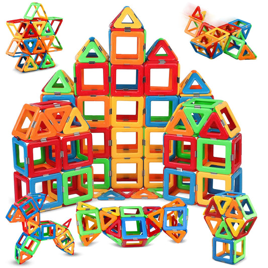 ZHANGXIN Magnetic Building Blocks 32PCS Magnetic Tiles Toys for 3 4 5 6 7 8 Years Old Boys and Girls STEM Educational Toys kids Toddlers Children's Birthday for Girls Boys Toy Ages 3 4 5 6 7