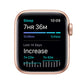 Apple Watch SE 2020 (GPS, 40MM) Gold Aluminium Case with Pink Sand Sport Band (Renewed)