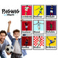 BigWig Prints Soccer Posters - Soccer Bedroom Decor For Boys, Messi Soccer Poster, Soccer Room Decor For Boys, Ronaldo And Messi Poster, Messi Posters For Boys Bedroom - Unframed Set Of 9 (8x10”)