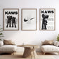 Pixel DemonMG Hypebeast Wall Art Black Sport Logo Set Of 3 Wall Art Posters A3