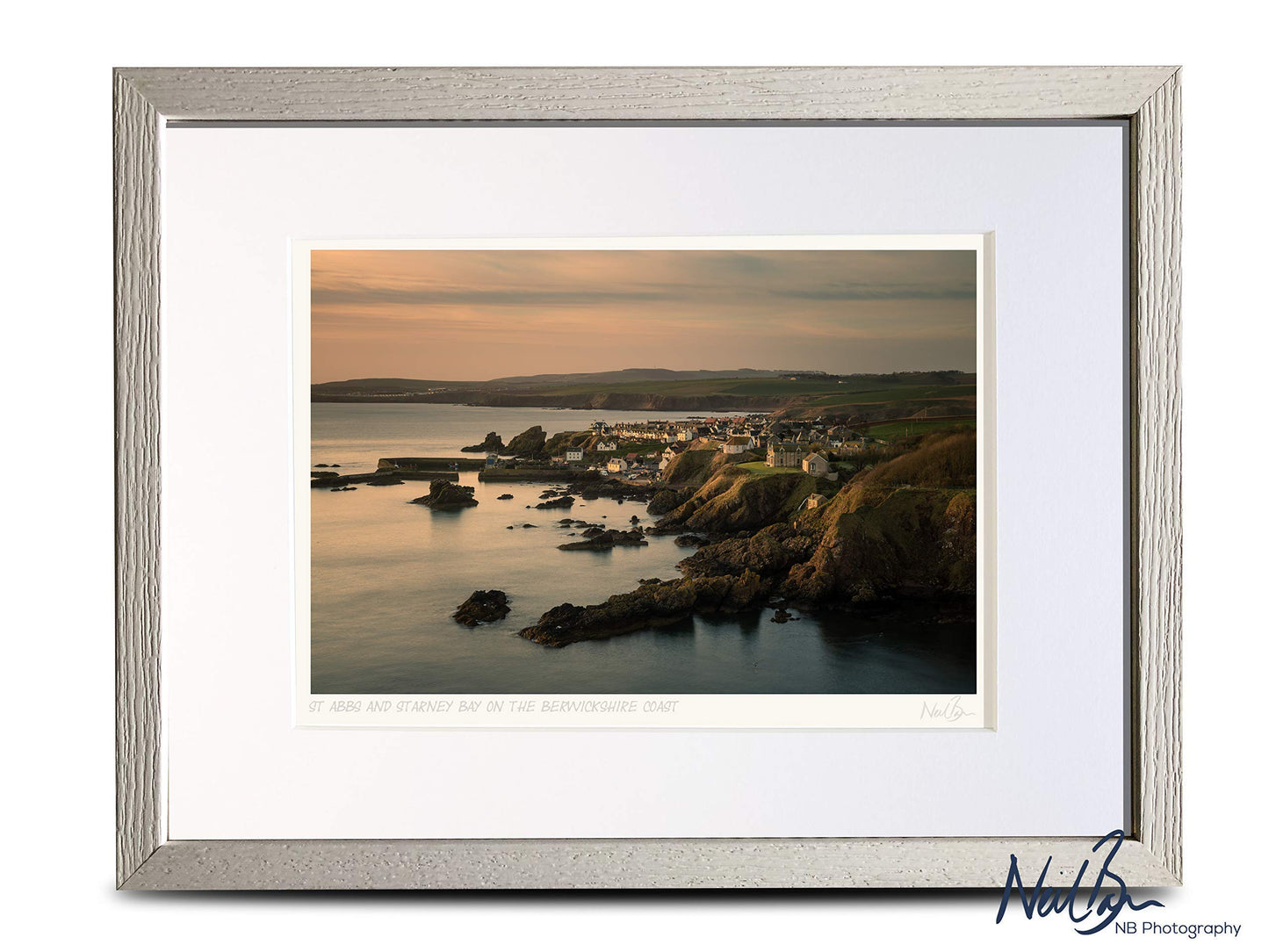 St Abbs & Starney Bay Berwickshire Scotland - A4 (40x30cm) Framed or Unframed Scottish Fine Art Photo Print by Neil Barr of NB Photography