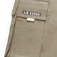 OYOANGLE Men's Casual Drawstring Elastic Waist Flap Pocket Letter Graphic Street Jogger Cargo Pants Khaki L