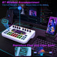 Podcast Equipment Bundle,Audio Interface with Mixer & Vocal Effects, Sound Board, Studio All-in-one XLR DJ Mixer for Phone PC Live Streaming Recording Tiktok YouTube Gaming (X3)