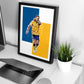 Mansfield Town Print | Poster | Football Gift - Lee Gregory (A4 Glossy Print)