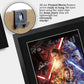 HWC Trading A3 FR The Force Awakens Star Wars Gifts Printed Poster Signed Autograph Picture for Movie Memorabilia Fans - A3 Framed