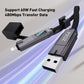 PZOZ Multi Charger Cable 60W Keychain Charger Cable LED Display Chubby Cable USB Cable,USB C to Lightning/Type-c to USB C/USB A to Lightning/USB A to USB C Fast Charging for iPhone X/11/12/13/14/15