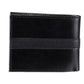 Tommy Hilfiger Men's Leather Wallet - Thin Sleek Casual Bifold with 6 Credit Card Pockets and Removable ID Window, Black