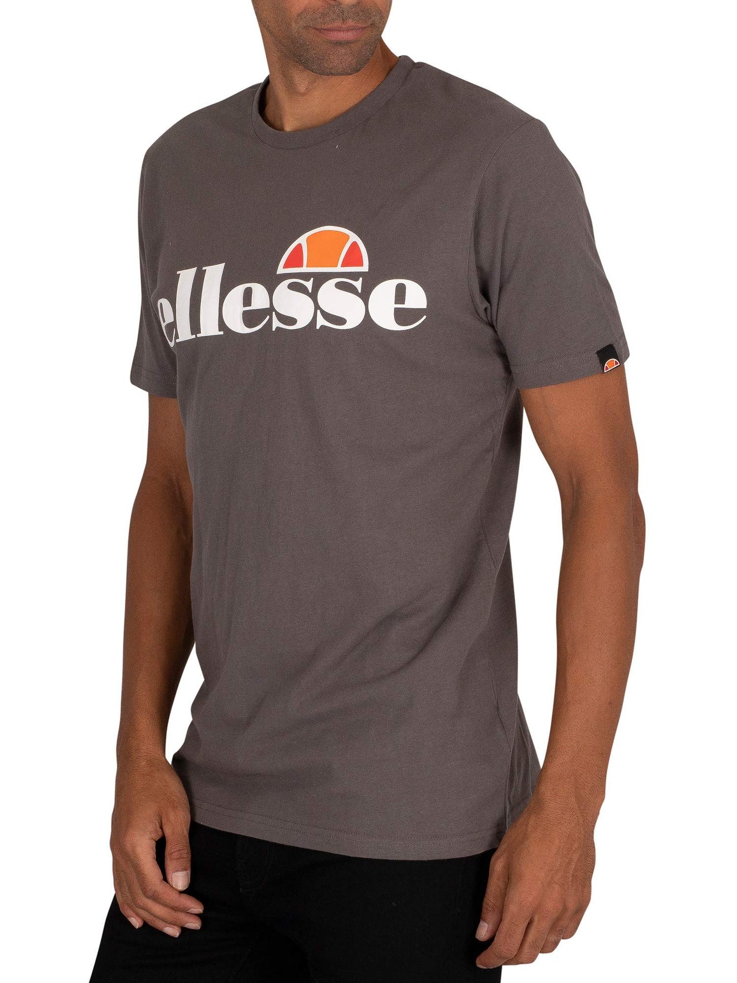 ellesse Prado T-Shirt - Dark Grey, Small