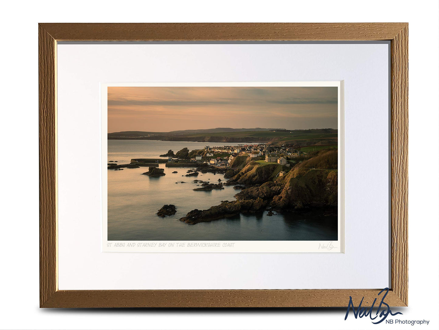 St Abbs & Starney Bay Berwickshire Scotland - A4 (40x30cm) Framed or Unframed Scottish Fine Art Photo Print by Neil Barr of NB Photography