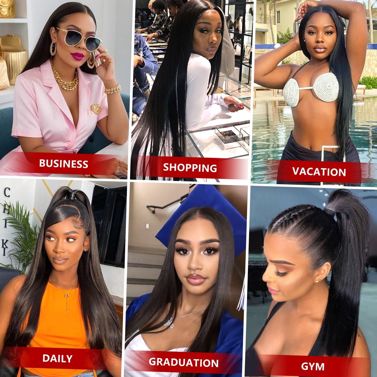 Beluck Straight Human Hair Wig For Black Women, 13X6 HD Lace Front Wigs Human Hair 180 Density, Glueless Wig Human Hair Pre Plucked With Baby Hair, Brazilian Real Human Hair Lace Frontal Wig 16 Inch