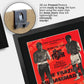 HWC Trading FR A3 Joe Frazier v Muhammad Ali 1971 Bout Gifts Printed Signed Autograph Poster for Boxer Memorabilia Fans - A3 Framed