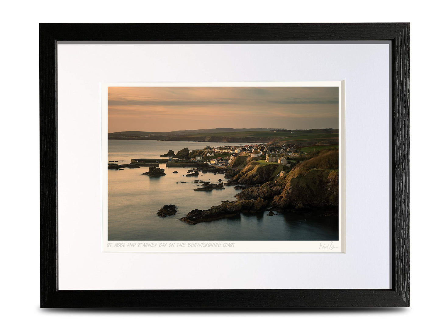 St Abbs & Starney Bay Berwickshire Scotland - A4 (40x30cm) Framed or Unframed Scottish Fine Art Photo Print by Neil Barr of NB Photography