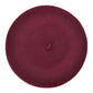 ZLYC Women's Classic French Artist Beret Beret, Burgundy red, One Size