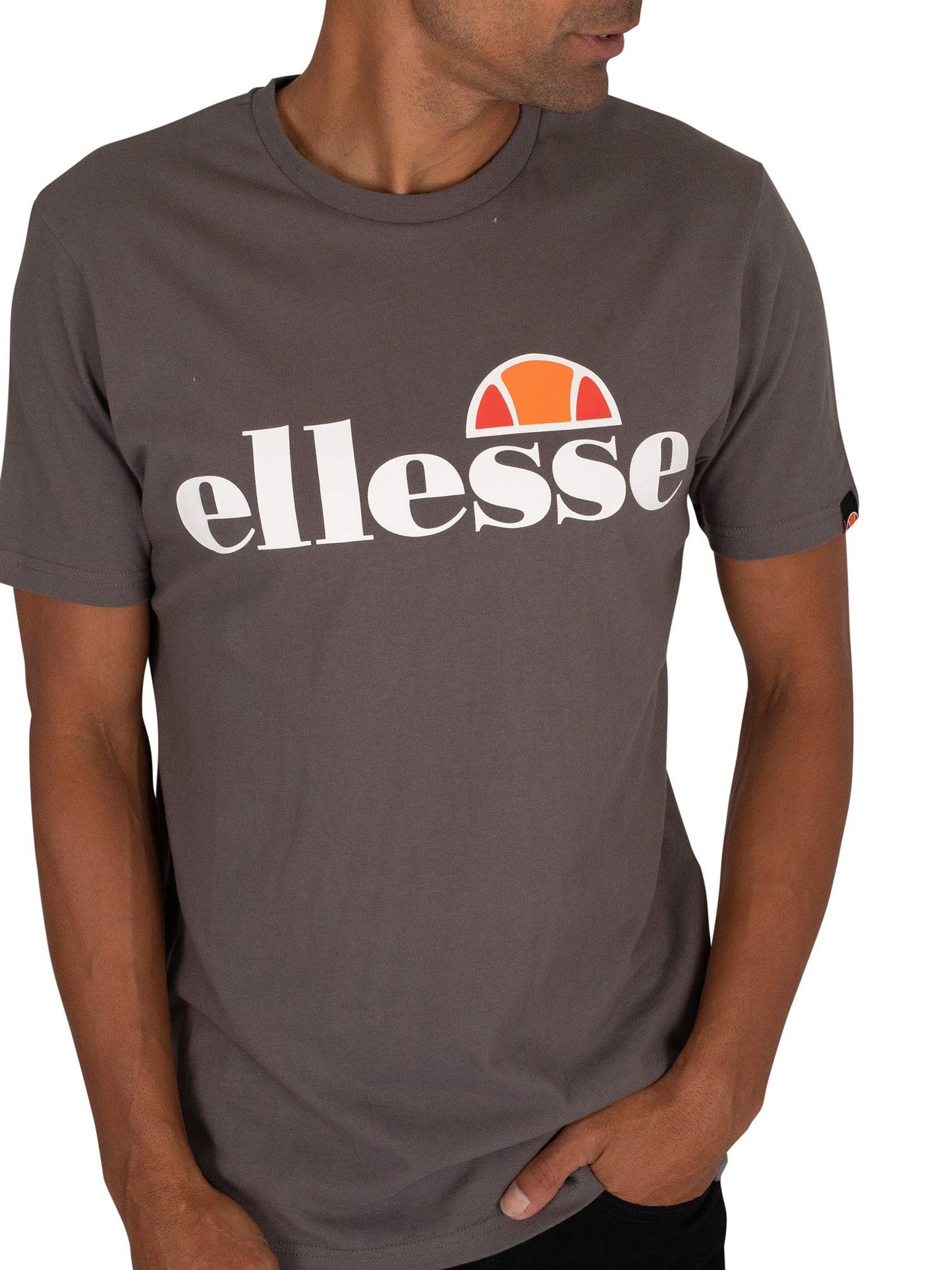 ellesse Prado T-Shirt - Dark Grey, Small