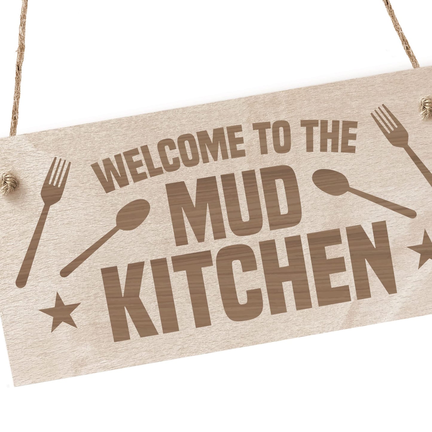 Red Ocean Mud Kitchen Accessories Welcome Mud Kitchen Sign Home School Garden Outdoor Hanging Plaque Plot Sign Gift