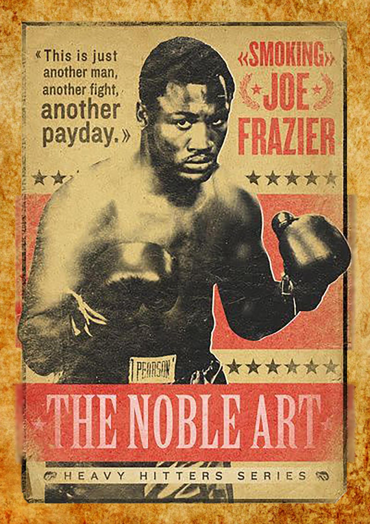 Boxing vintage poster prints collection of 4 High Quality Art A3 prints. Muhammad Ali, Valdes, Rocky Marciano, Joe Frazier, Mike Tyson4 PRINTS FOR THE PRICE OF 3!