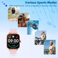 EFAITHLIFE Smart Watches Answer Dial Call,Fitness Watch Women Men 1.69" Step Counter Heart Rate Monitor Waterproof, Digital Watch Blood Pressure Monitor Sleep Tracker Android iPhone Compatible