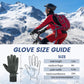 clubone Winter Gloves - Gloves for Men Women, Stretch Fleece Gloves With Smart Touch, Windproof Glove for Running Driving Hiking, Warm Gifts