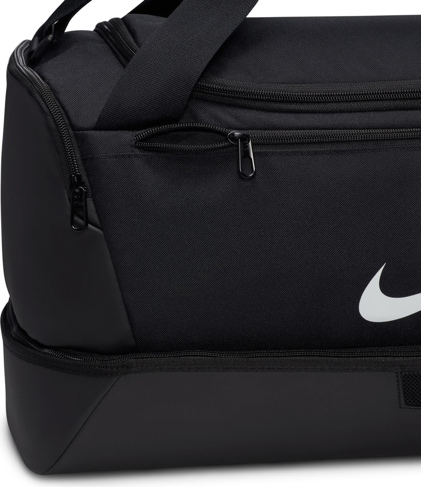 Nike, Academy Team, Football Duffel Bag,Black/Black/(White)