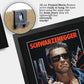 HWC Trading A3 FR Terminator Movie Poster Arnold Schwarzenegger Signed Gift FRAMED A3 Printed Autograph Film Gifts Print Photo Picture Display