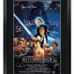 HWC Trading A3 FR Star Wars - Return of the Jedi Movie Poster Cast Signed Gift FRAMED A3 Printed Autograph Film Gifts Print Photo Picture Display