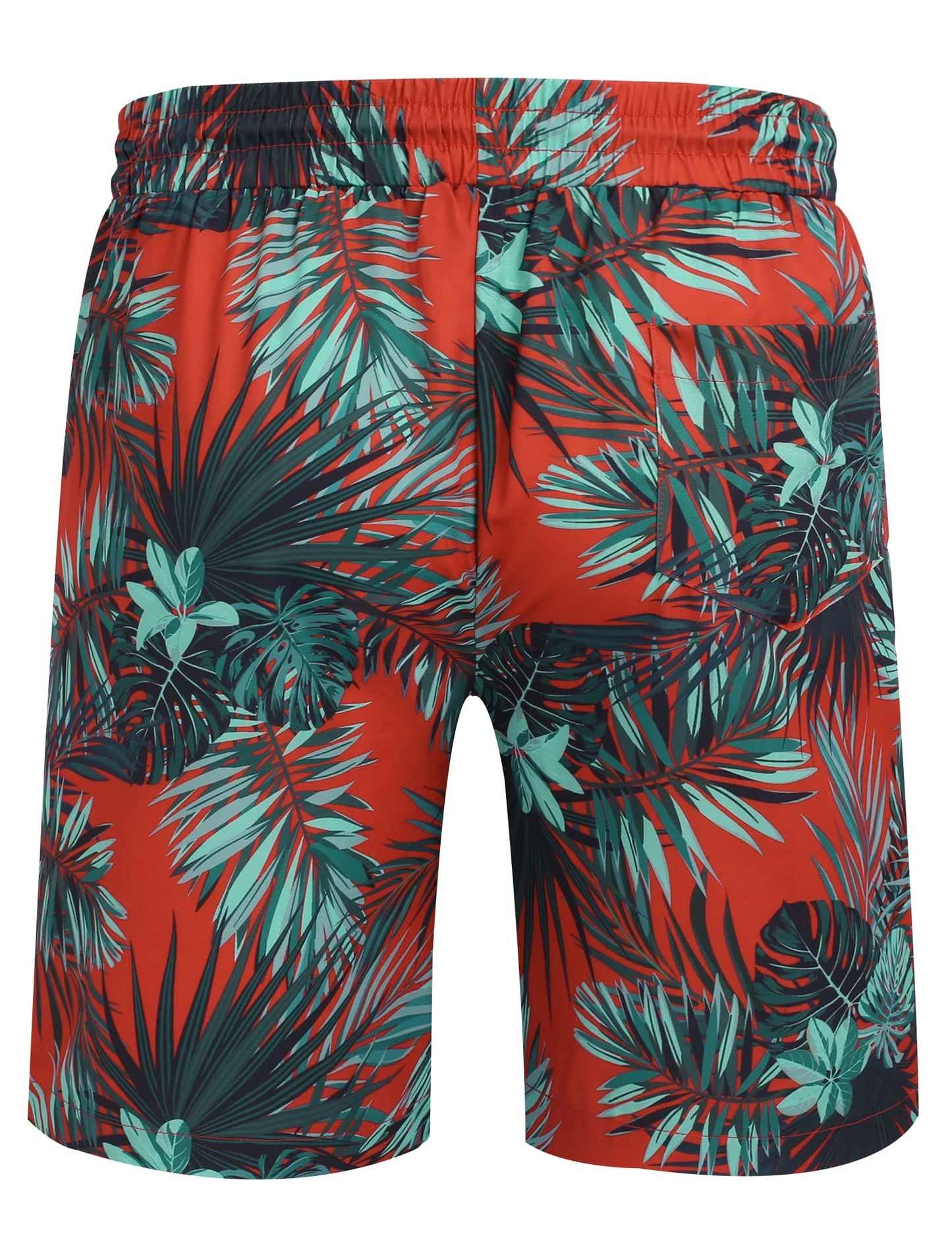 COOFANDY Men Swim Trunks 9 Inch Inseam Bathing Suit Hawaiian Beach Shorts Pocket