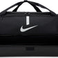 Nike, Academy Team, Football Duffel Bag,Black/Black/(White)