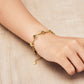 Philip Jones Gold Plated Star Bracelet