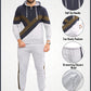 Love My Fashions® Men's Athletic Full-Zip Multi-Print Tracksuits Sports Casual Sweat Suit Slim Fit Warm Up Two-Piece Set