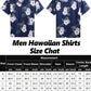 COOFANDY Men's Hawaiian Shirt Short Sleeve Button Up Shirts Summer Linen Shirts