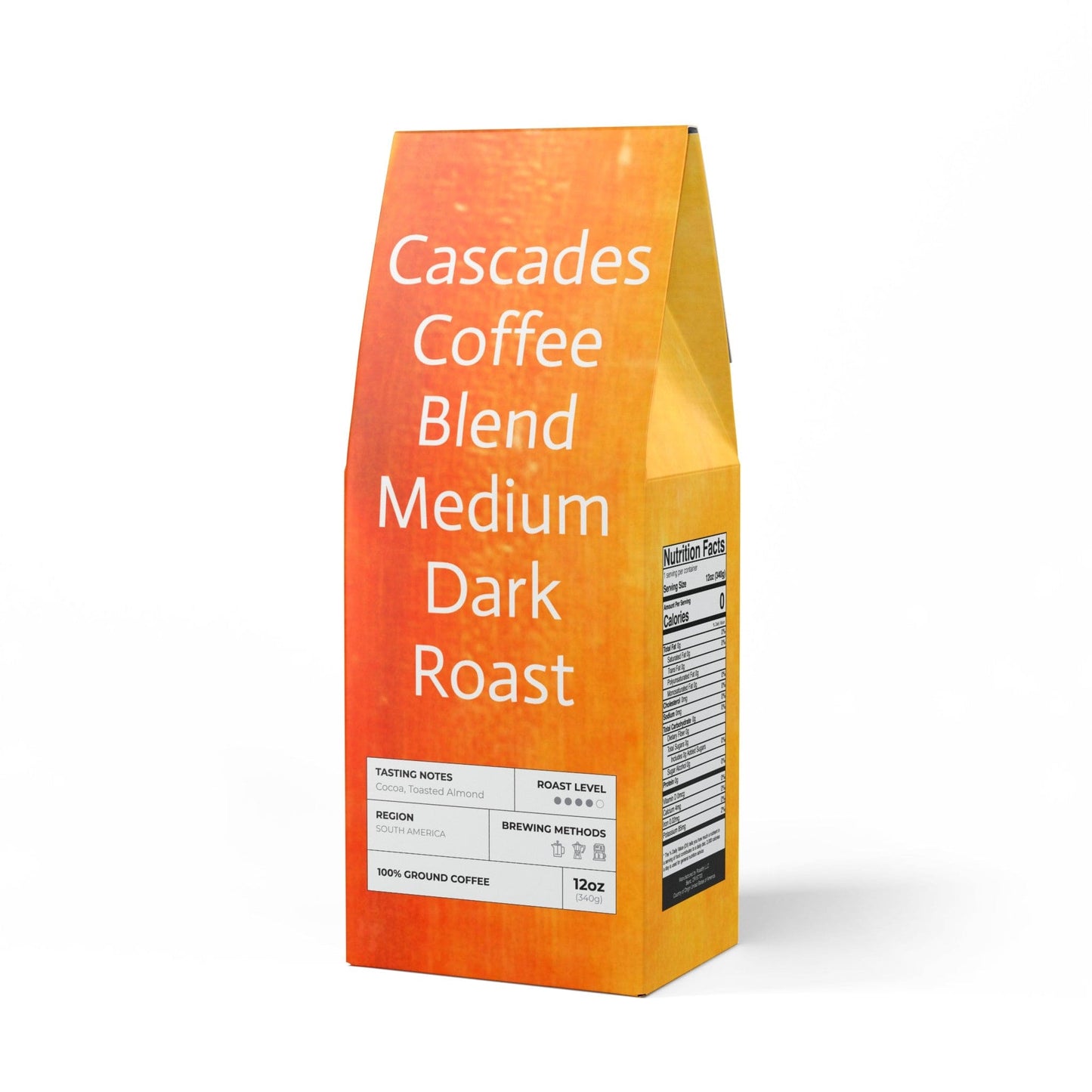 Cascades Coffee Blend (Medium-Dark Roast)