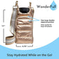 Winter outdoor down bottle cover portable fashion shoulder belt kettle bag hand-held oblique heat preservation cup sleeve