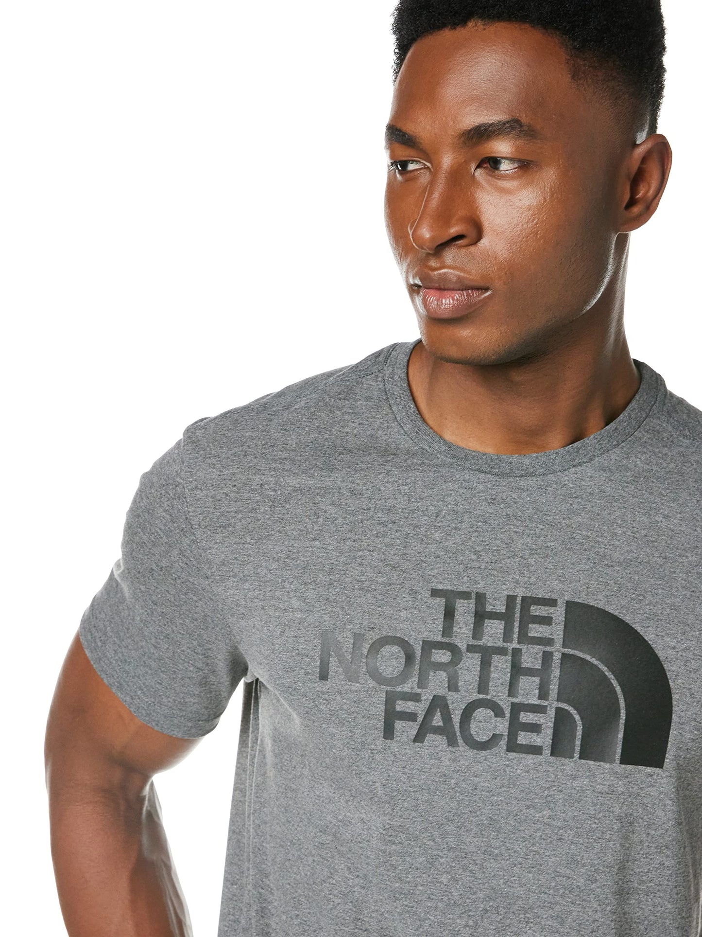 THE NORTH FACE Men Men's Easy T-shirt - TNF Mid Grey Heather (Std), S