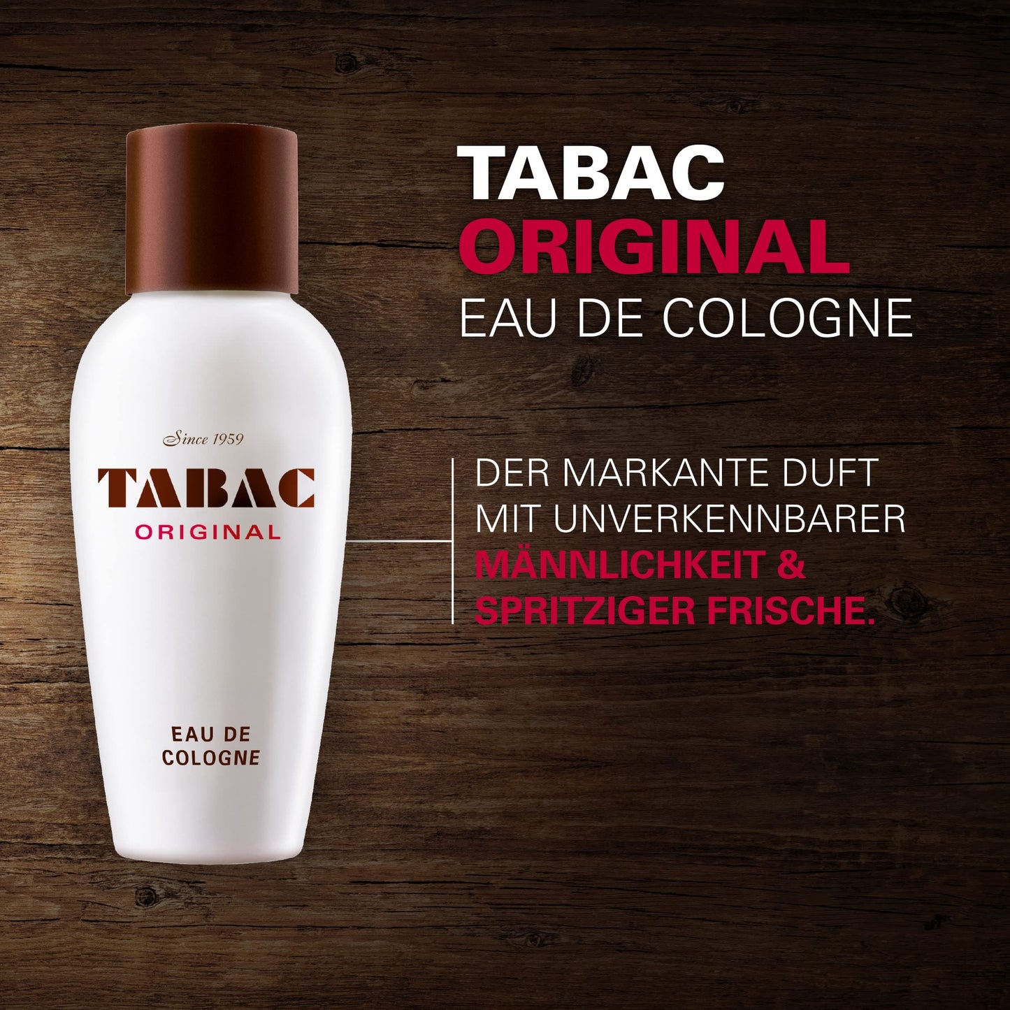 Tabac Original By Maurer & Wirtz For Men. Eau De Cologne Spray 3.4 Ounces