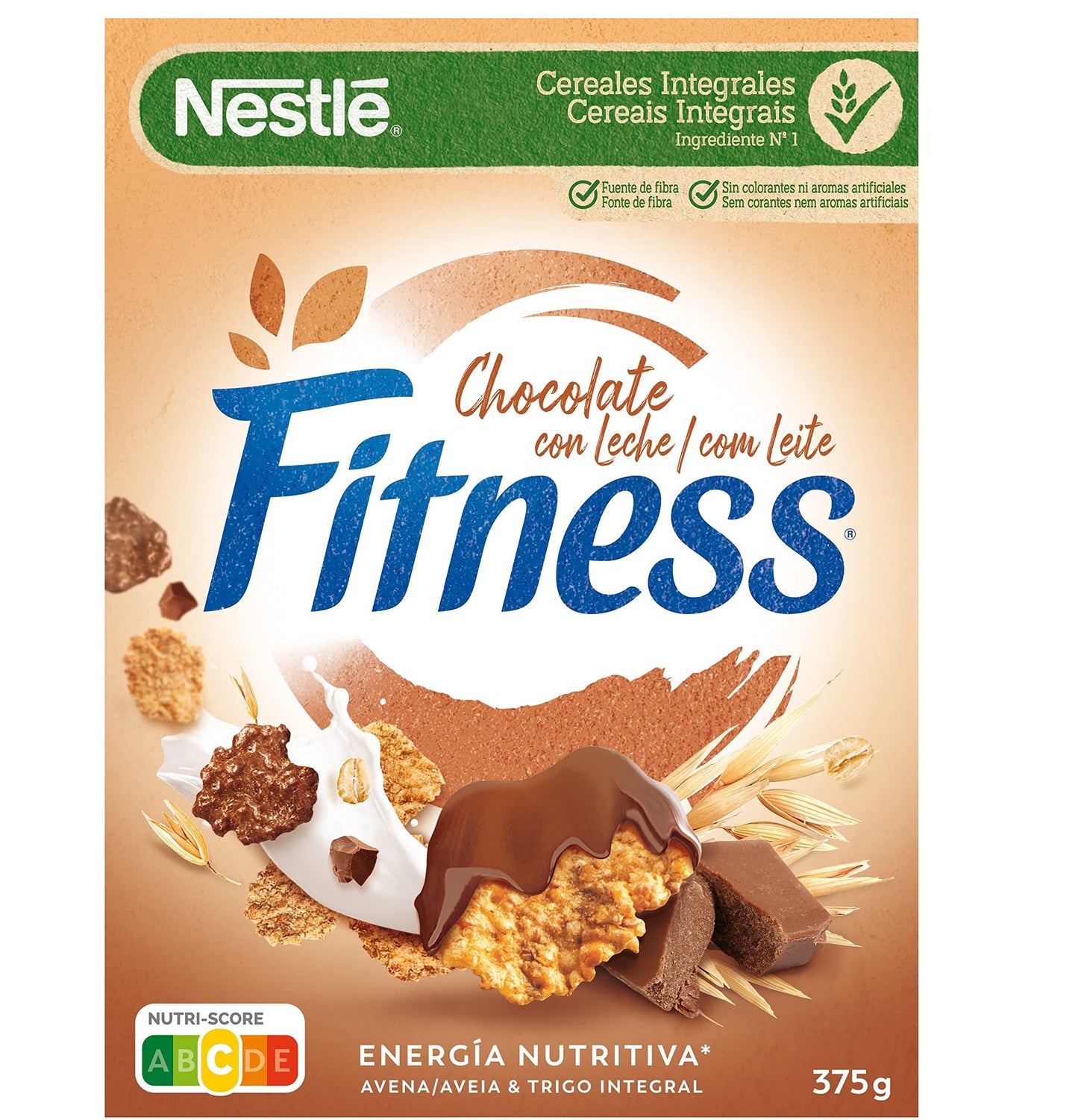 Cereales Nestlé Fitness Chocolate 375 gr